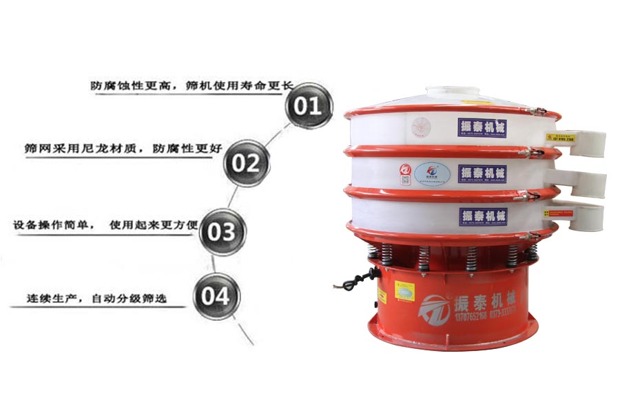 銨鹽塑料振動(dòng)篩